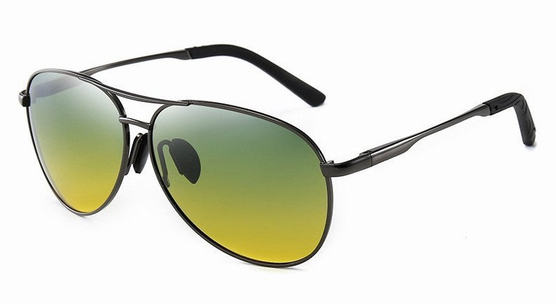 Neu Toad Brille Sonnenbrille Tag und Nacht Farbwechsel Sonnenbrille Nachtsicht Brille