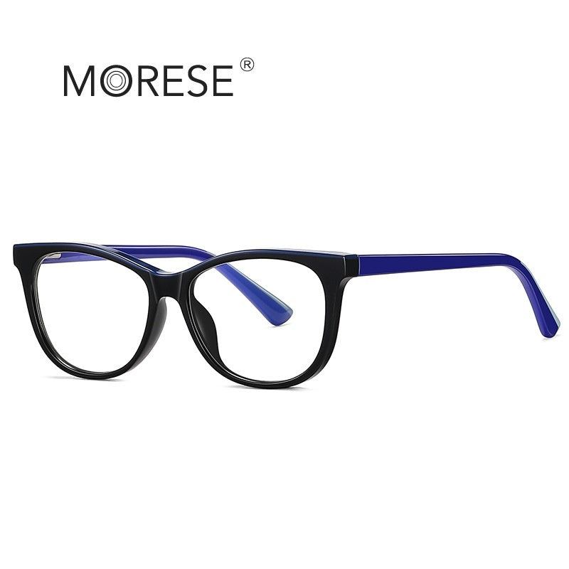 Fashion Colorblock Anti-blue Ray Youth Glasses